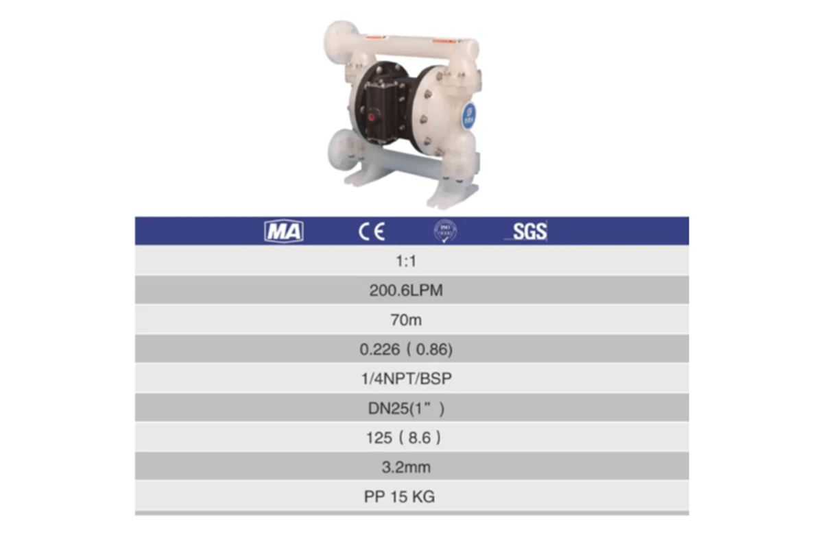 Diaphragm pump PD10P