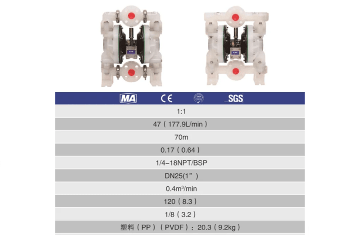 Membrane pump 666120-344-C _ 47_
